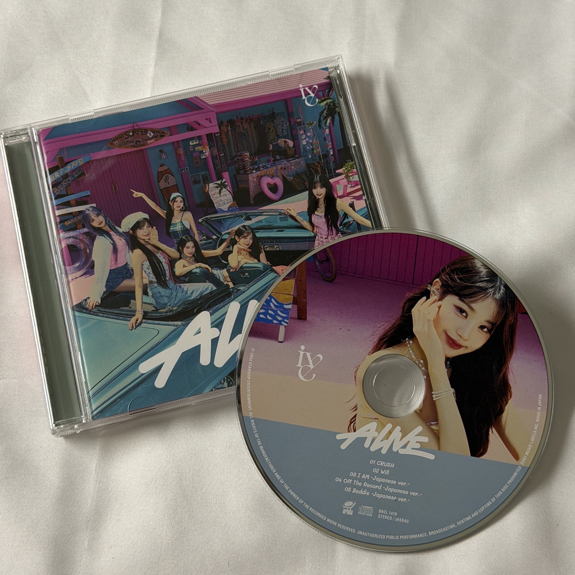 IVE日專ALIVE 通常盤員碟