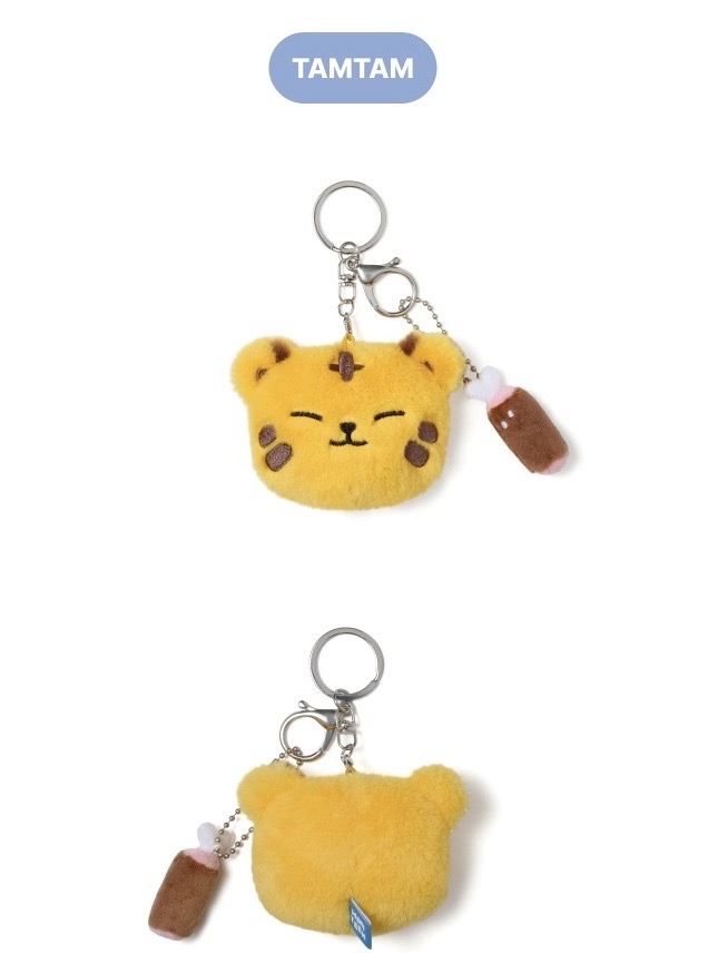 miniteen 榮、圓大頭鑰匙圈 全新