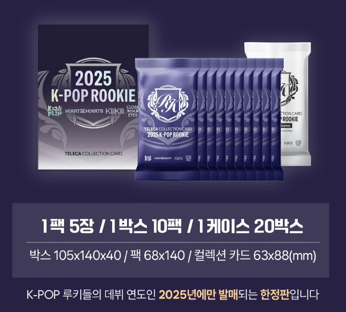 [代購][預購] KiiiKiii Teleca 未拆卡包 (收藏卡）