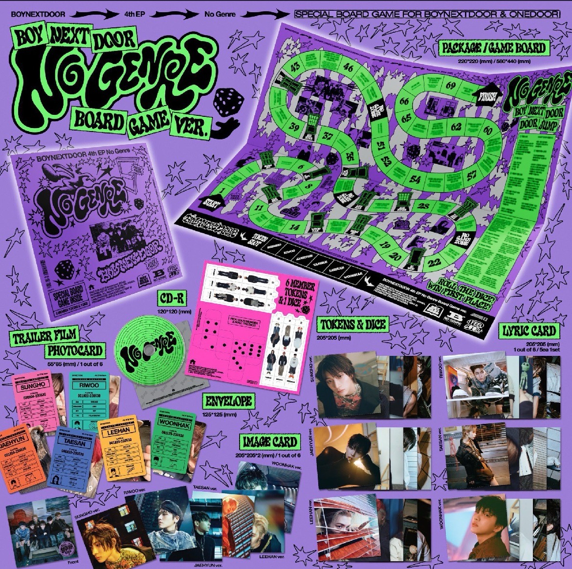 🚪BND No Genre專輯單封（空專）