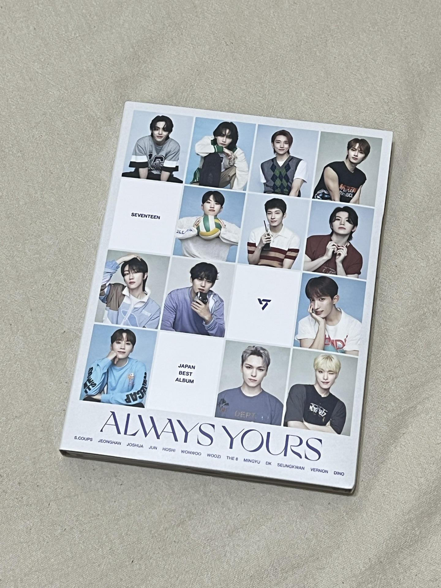 seventeen 日專克拉盤（無卡）