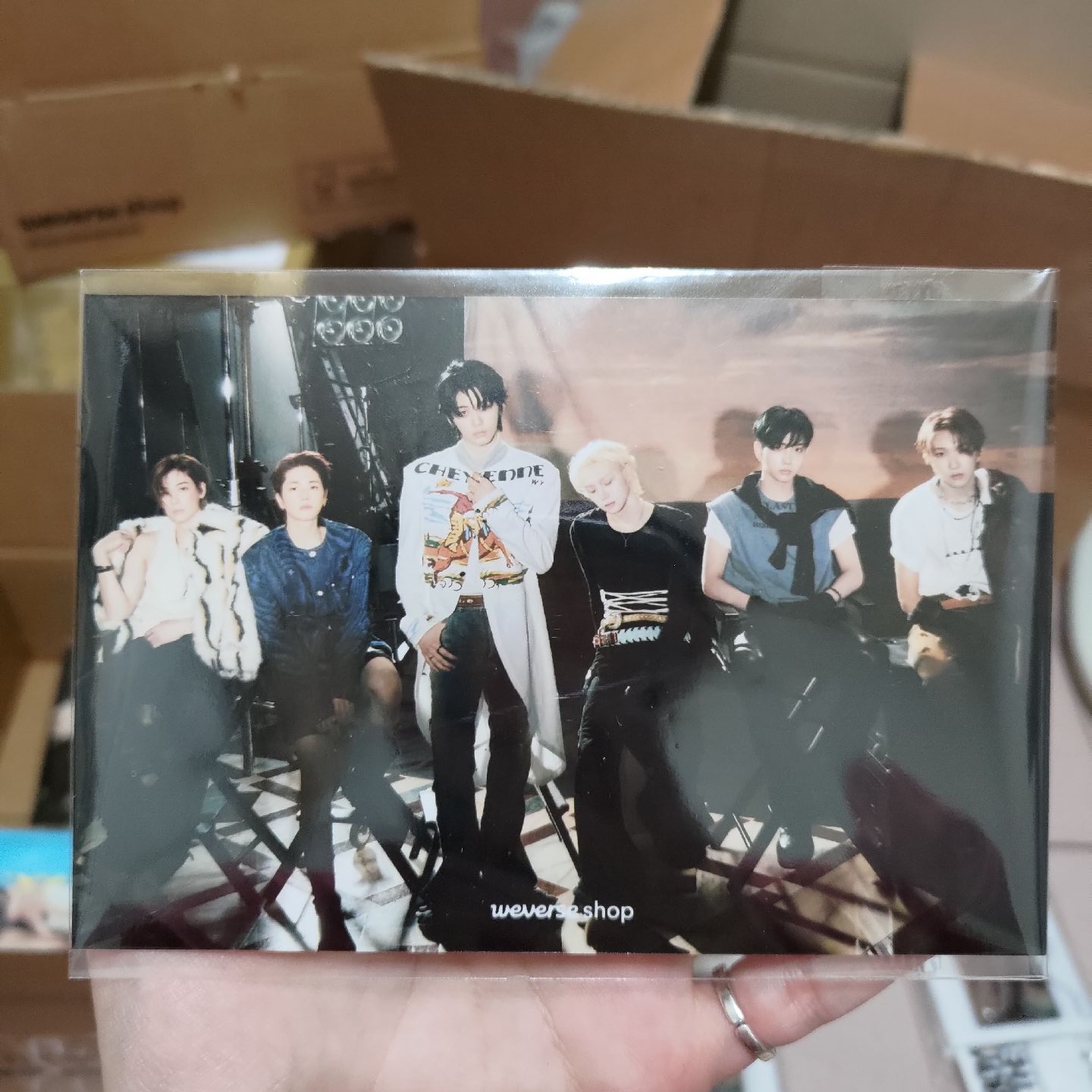 SC live 特典/團體明信片、單卡