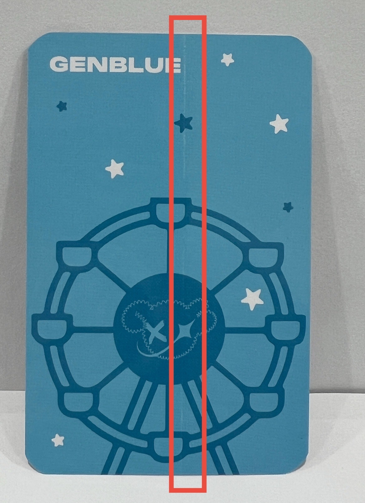 （背面有廠損）星動樂園入場卡-LILI