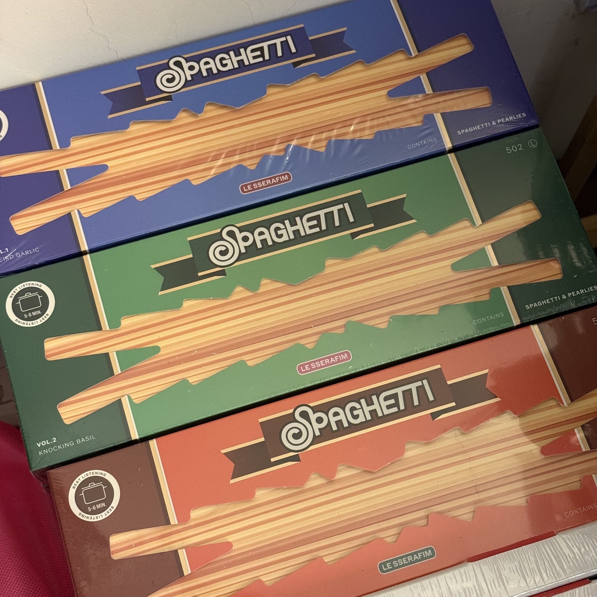 SPAGHETTI未拆pb/單封