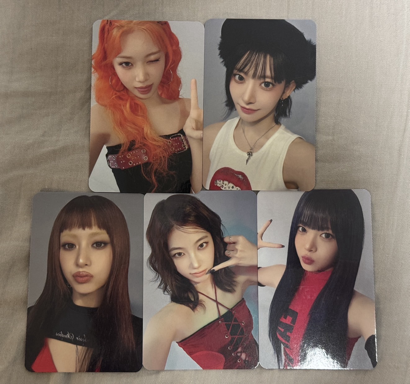 LE SSERAFIM spaghetti MS韓通線下簽售卡