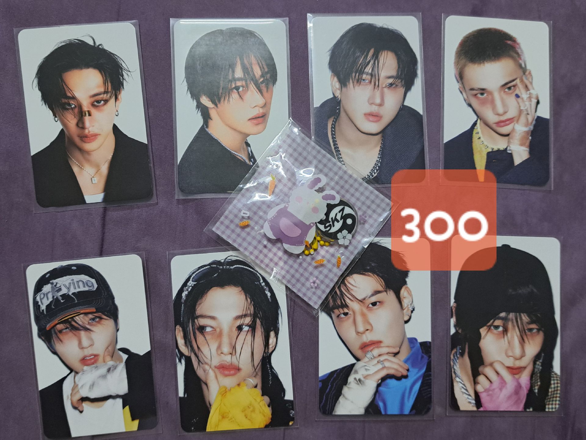 Stray Kids KARMA 電子專固配+NFC吊飾未掃