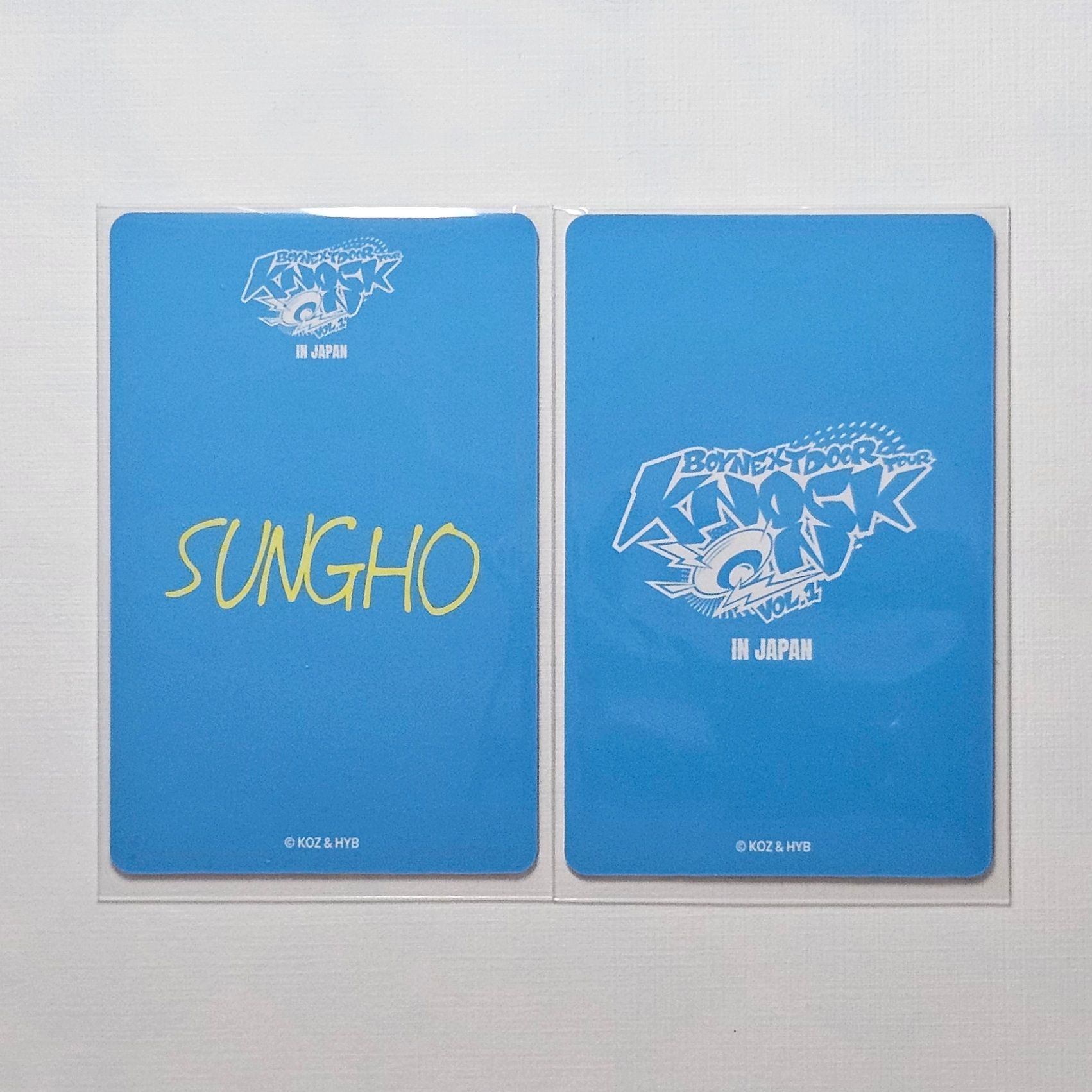 🐈KNOCK ON日巡自拍卡+卡包卡