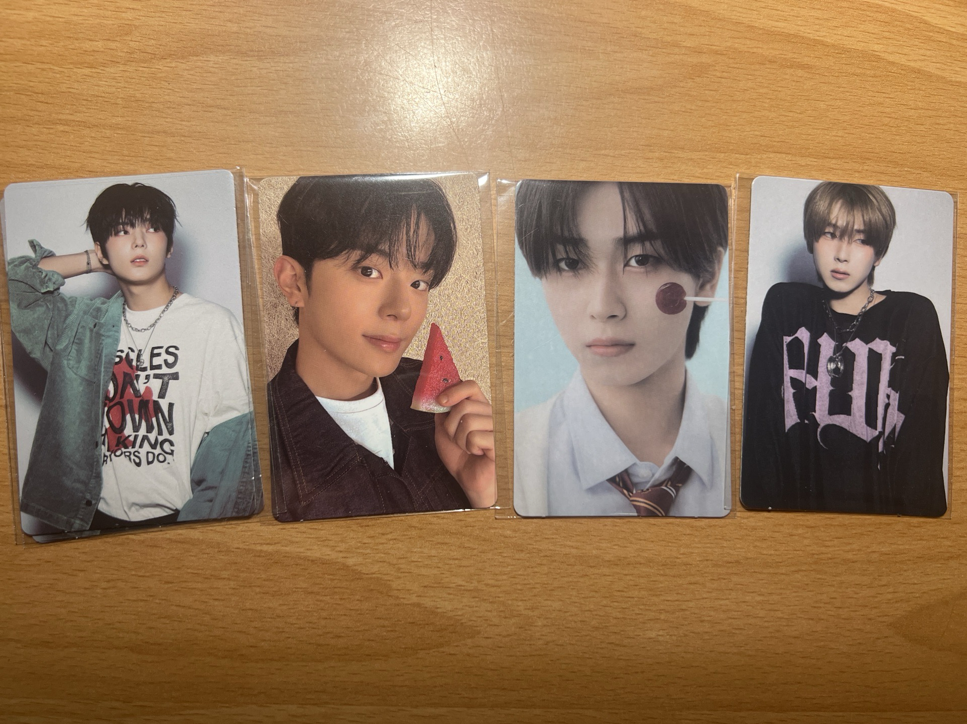 boys I planet展會小卡