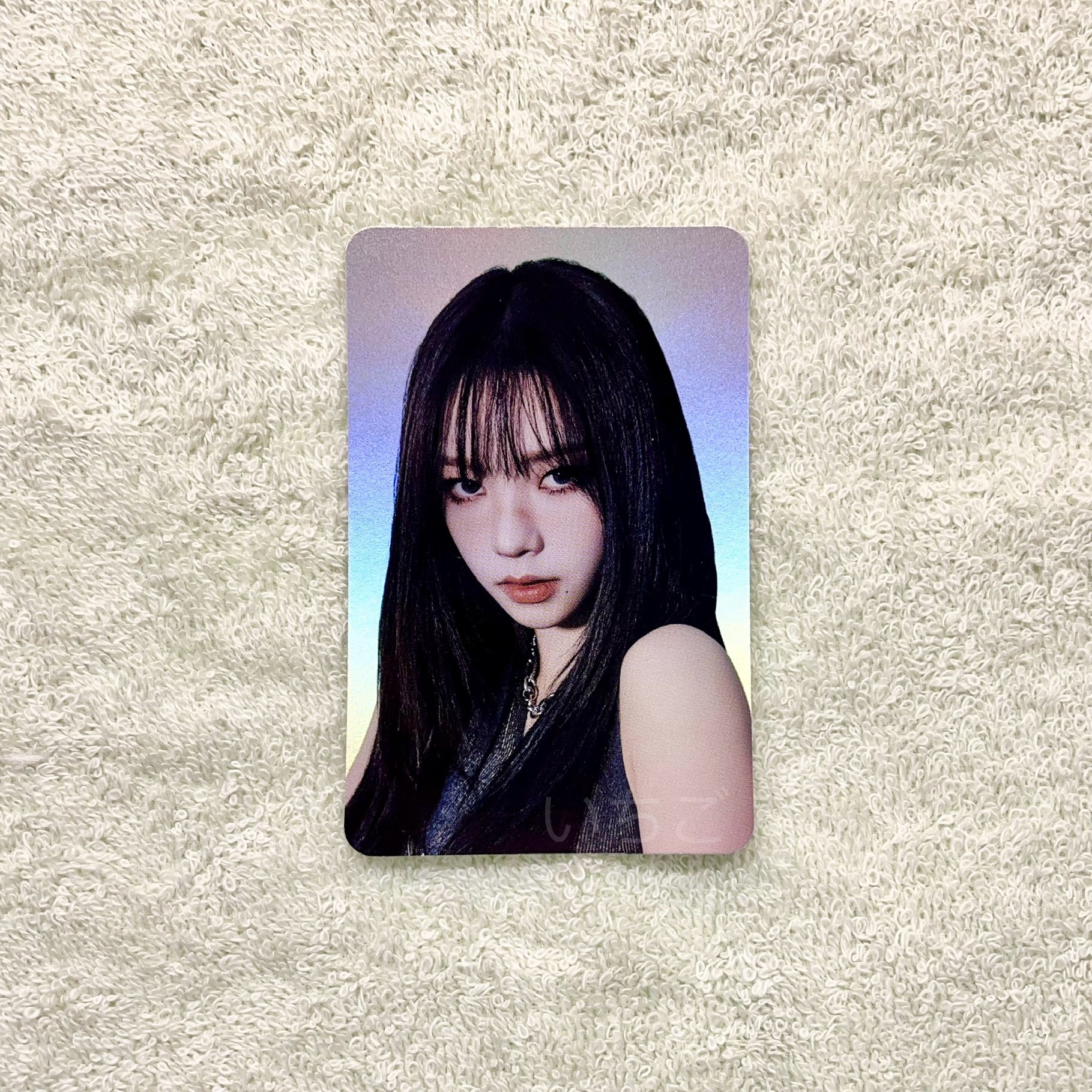 Karina💙STAMP ON IT 閃卡