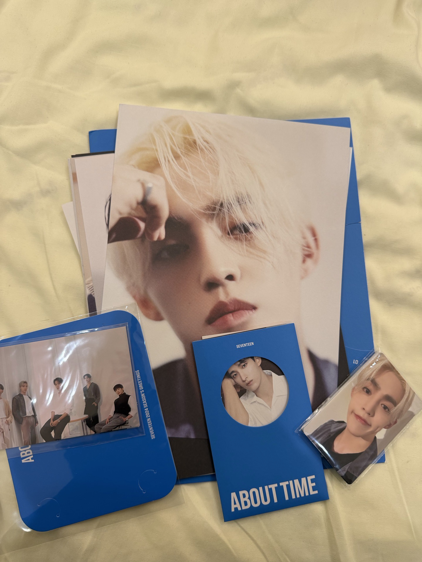 SVT 24年曆卡/時間卡/小海報/特典掛勾