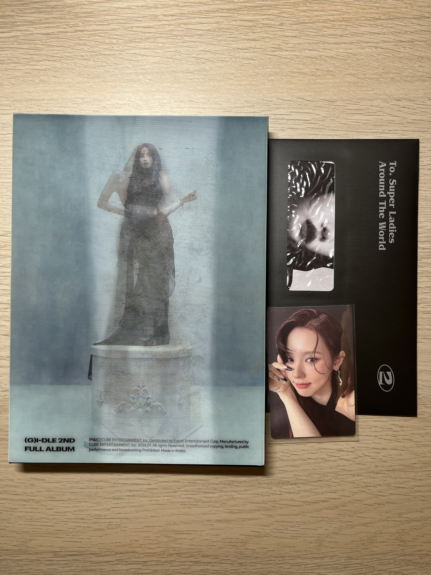 i-dle 正規二 女神版 全專