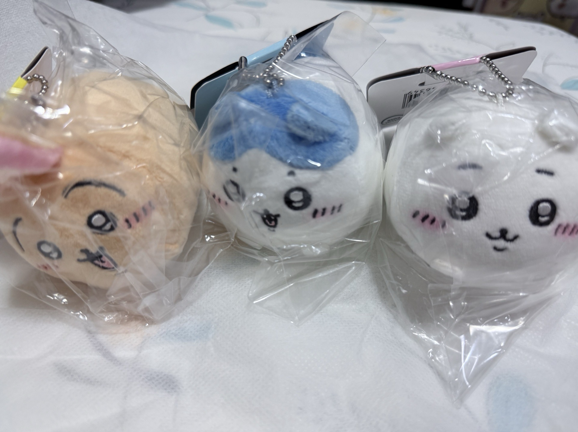 趴姿疊疊吊飾 三小隻