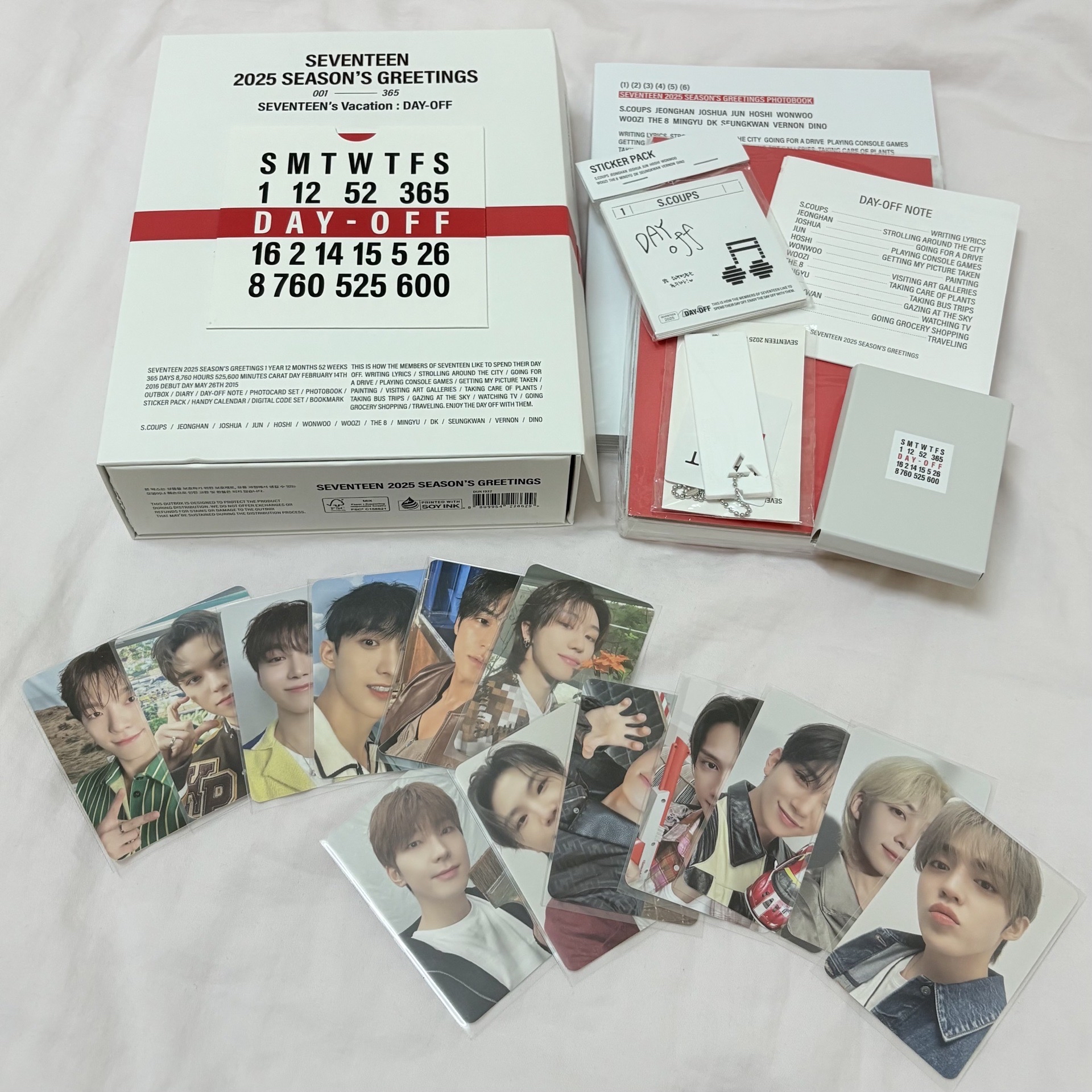 seventeen 2025年曆 