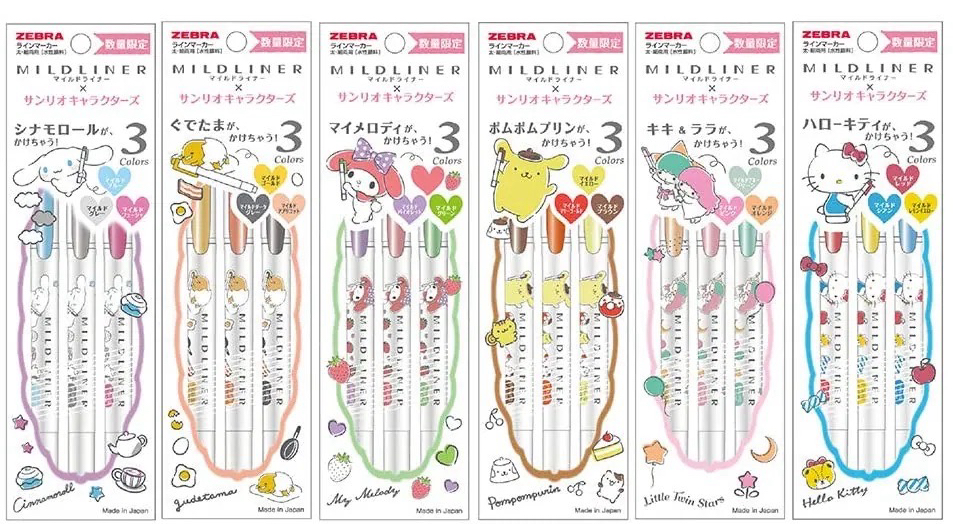 ZEBRA MILDLINER x Sanrio