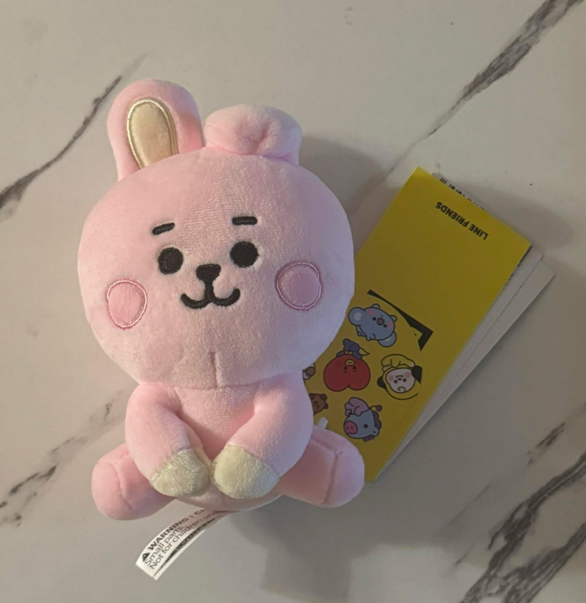 退坑售 bt21 cooky娃娃全新吊牌未剪