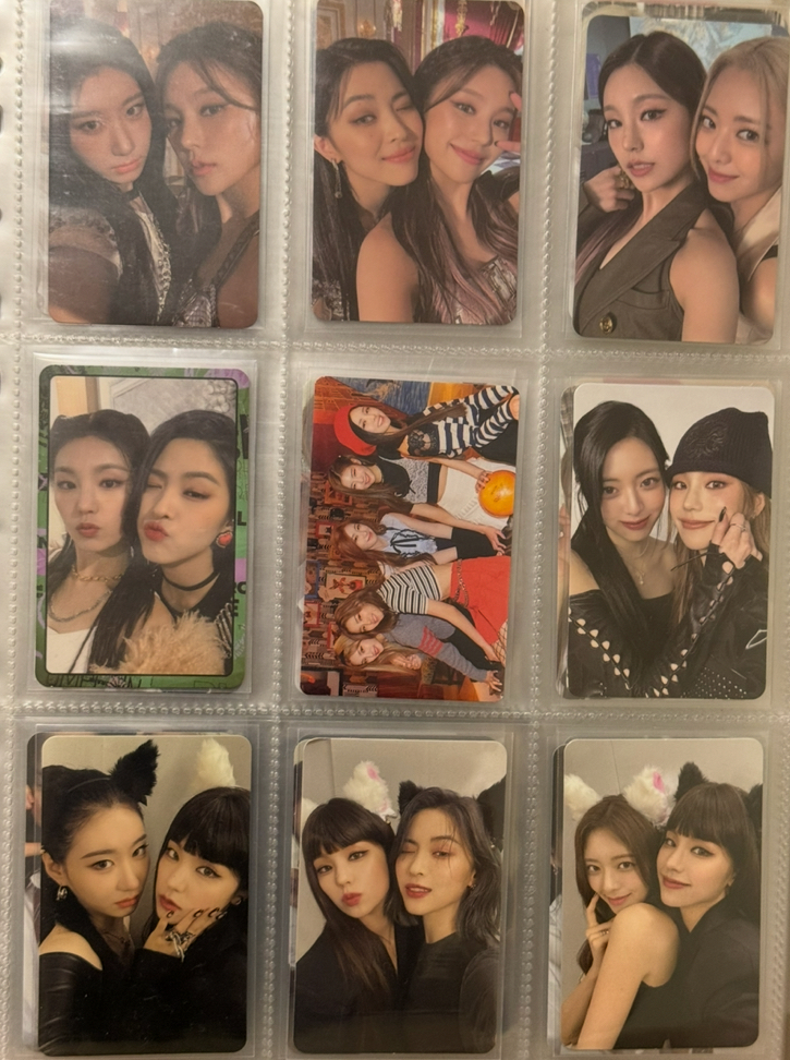 itzy團卡、雙人卡