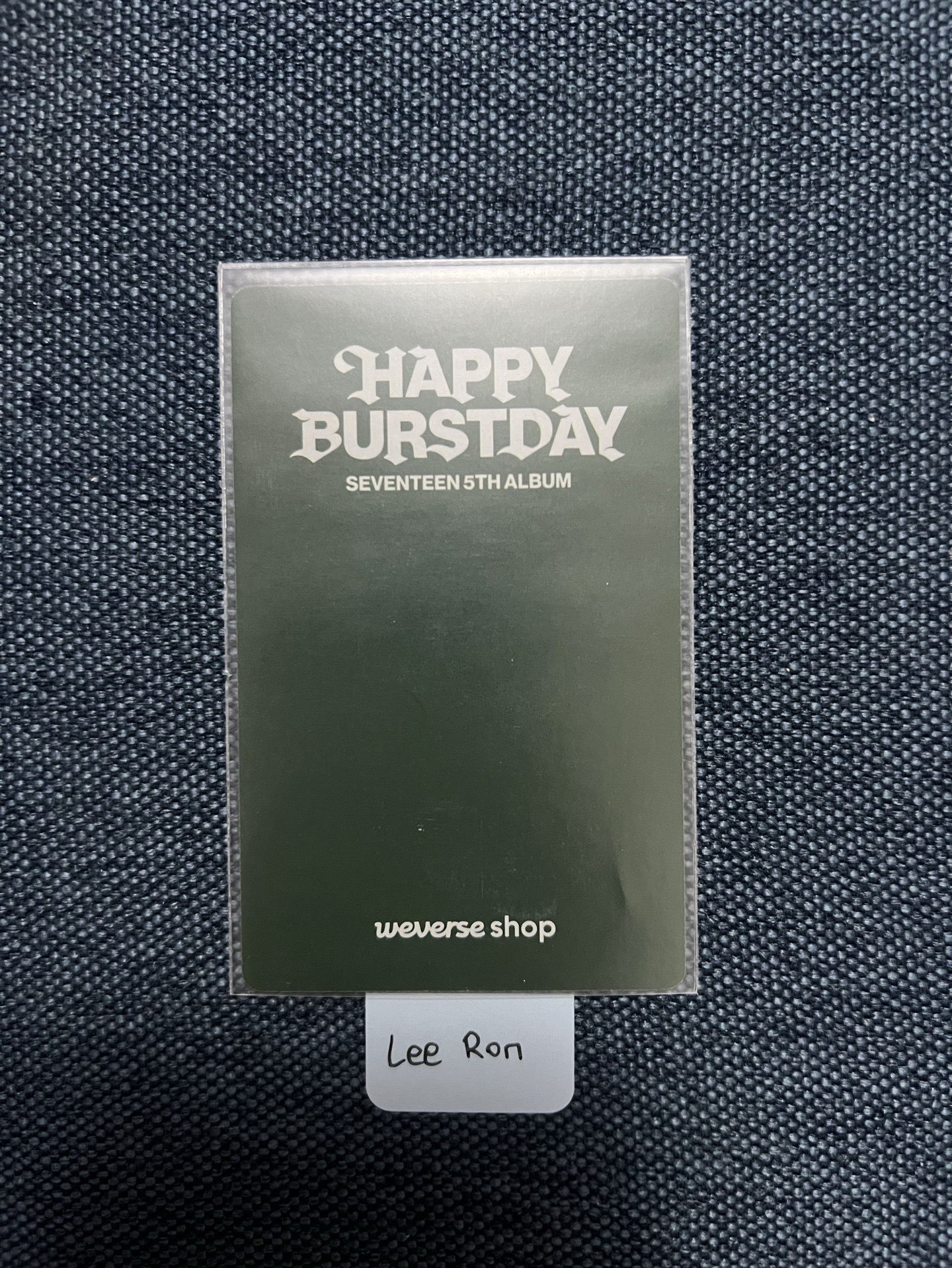 正五預約特典卡