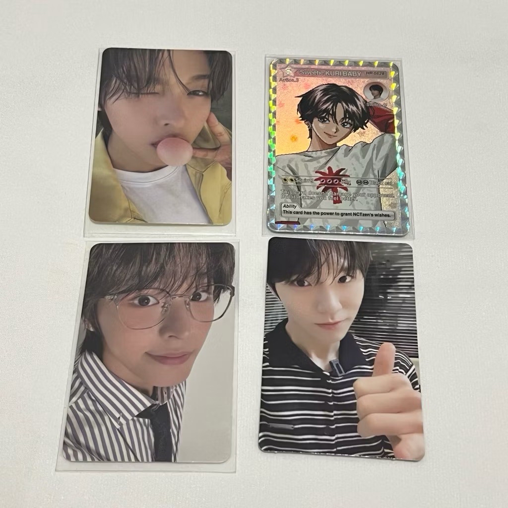 現貨 Nct Zone 職員卡盒自拍 西裝小卡 log in銀卡 jaehee生日卡 前田陸小卡 riku小卡