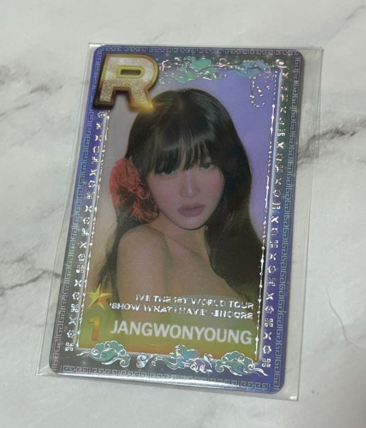 SHOW WHAT I HAVE 遊戲卡 安可場限定 員瑛