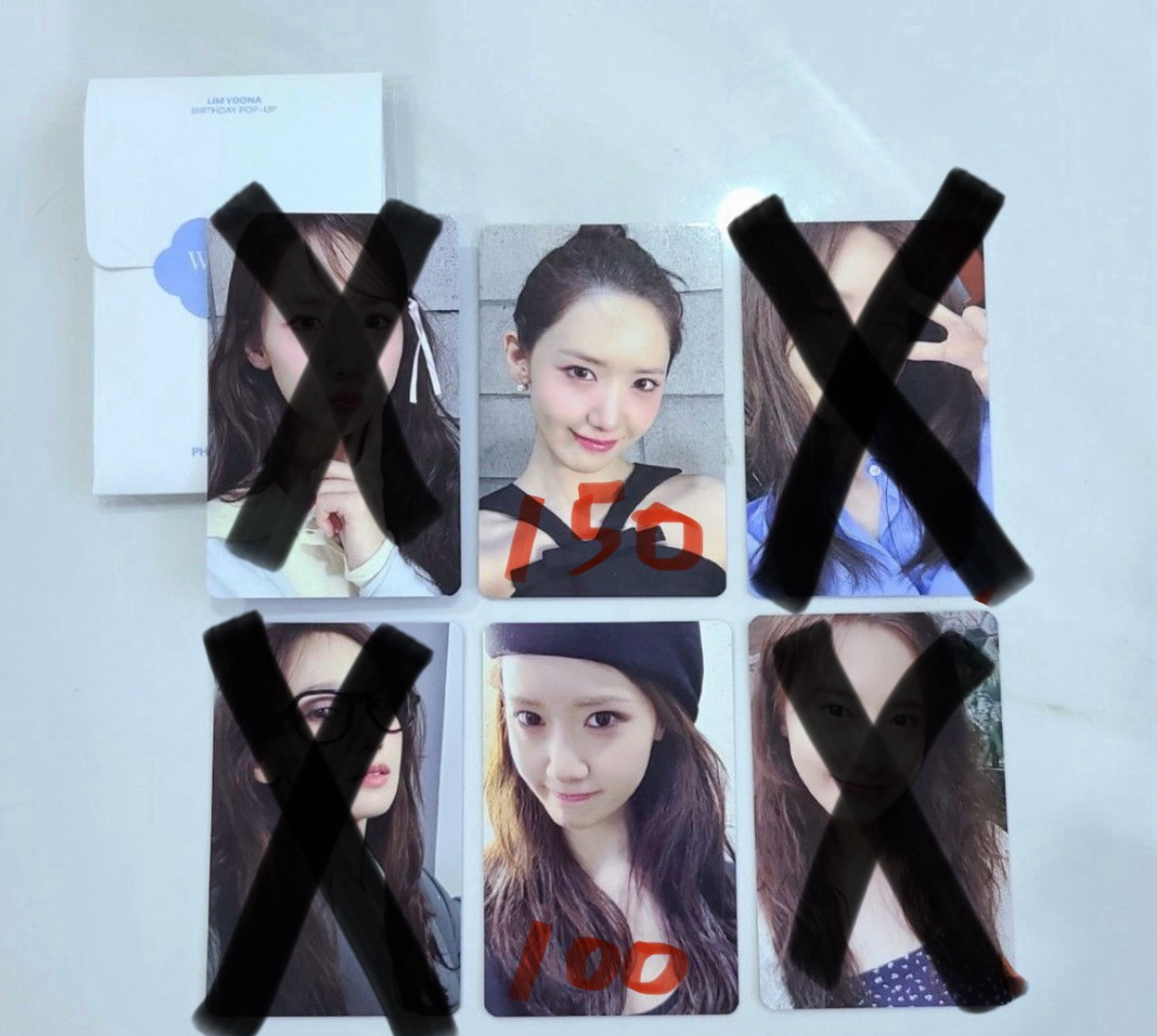 2024 SWD 生日快閃 周邊卡&.      2022 PINK CHRISTMAS 隨機卡 