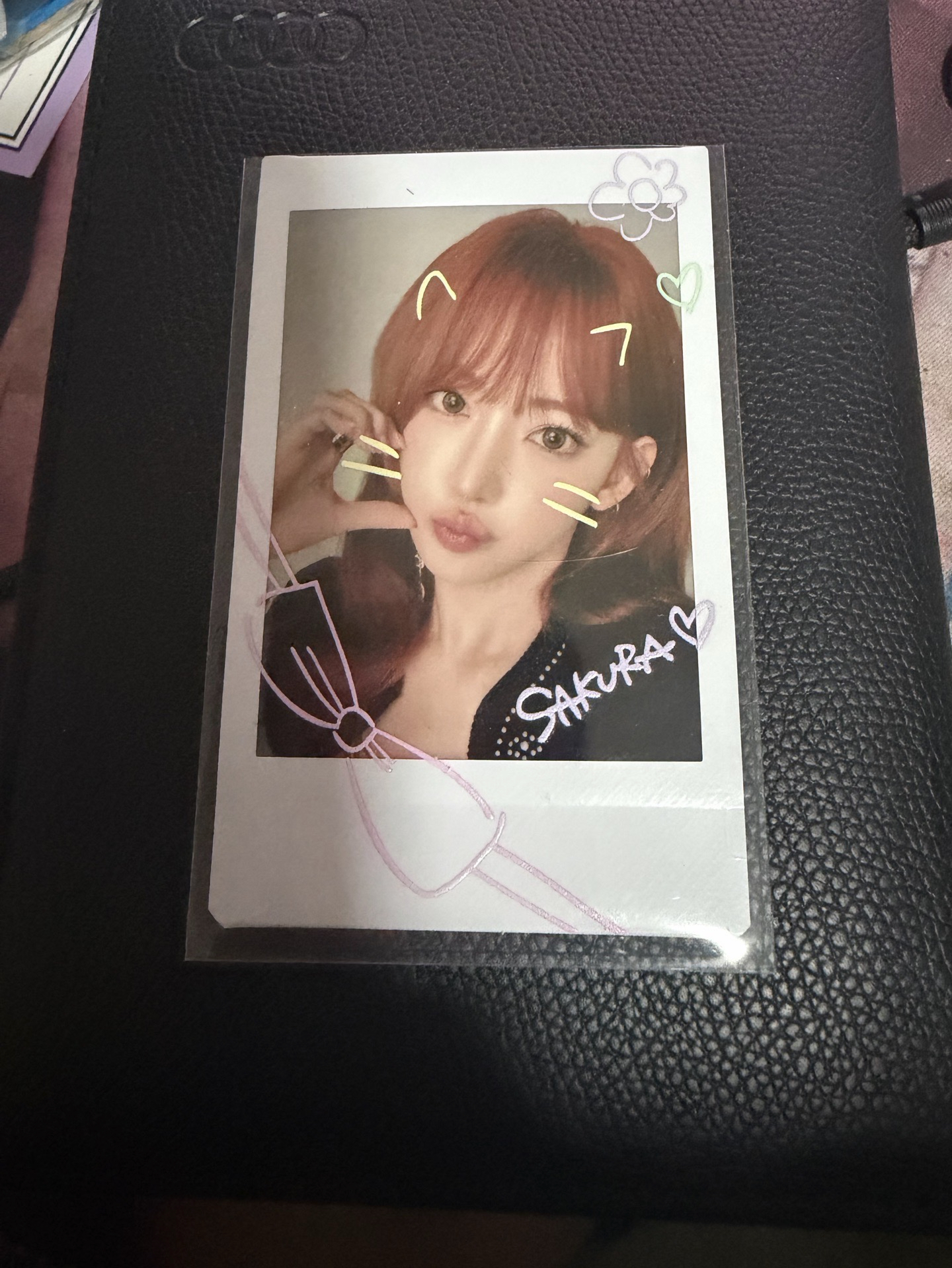 隨機拍立得 櫻花塗鴉