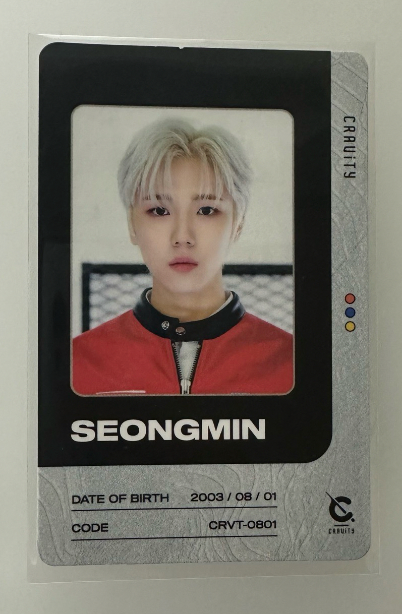 HIDEOUT: BE OUR VOICE - SEASON 3 性珉 ID卡