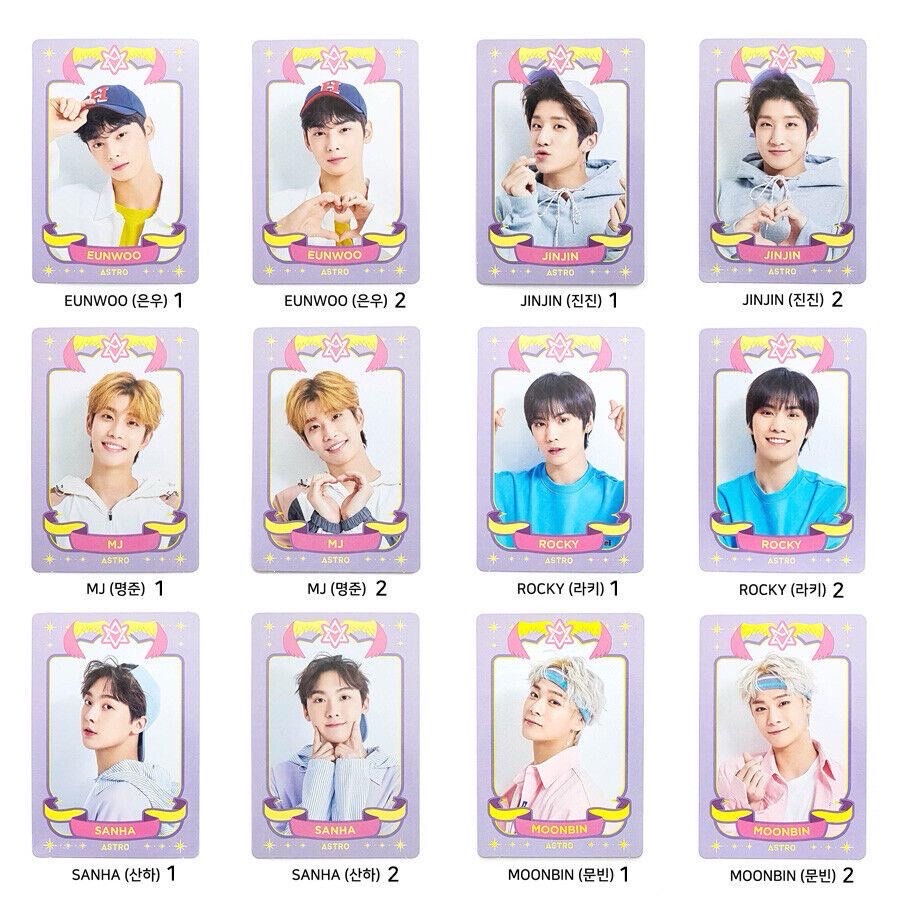 Astro 2019年曆魔法卡