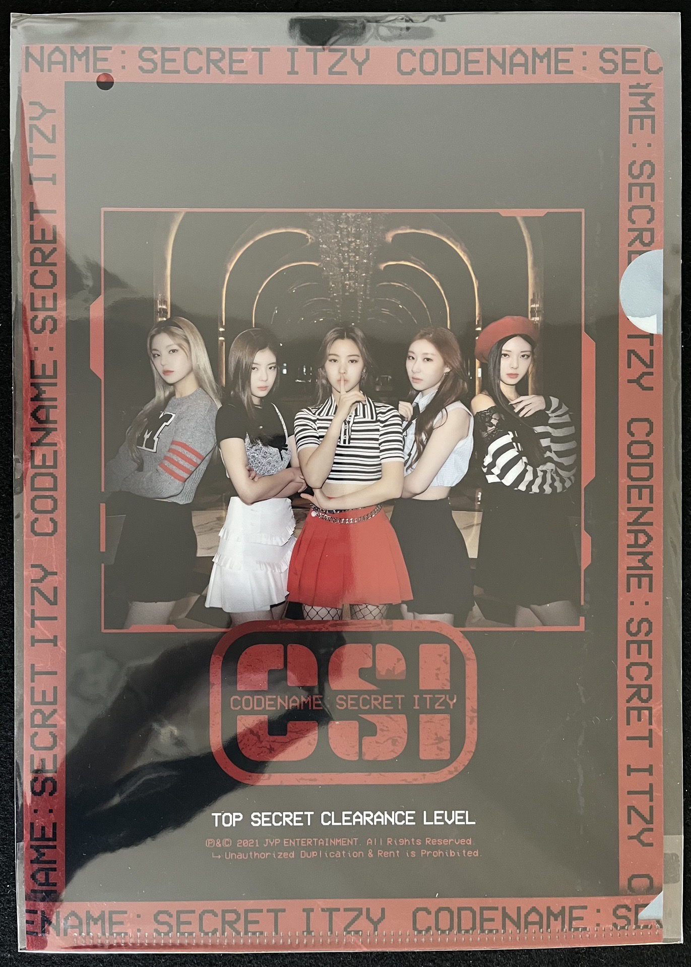 ITZY 全員 A4資料夾