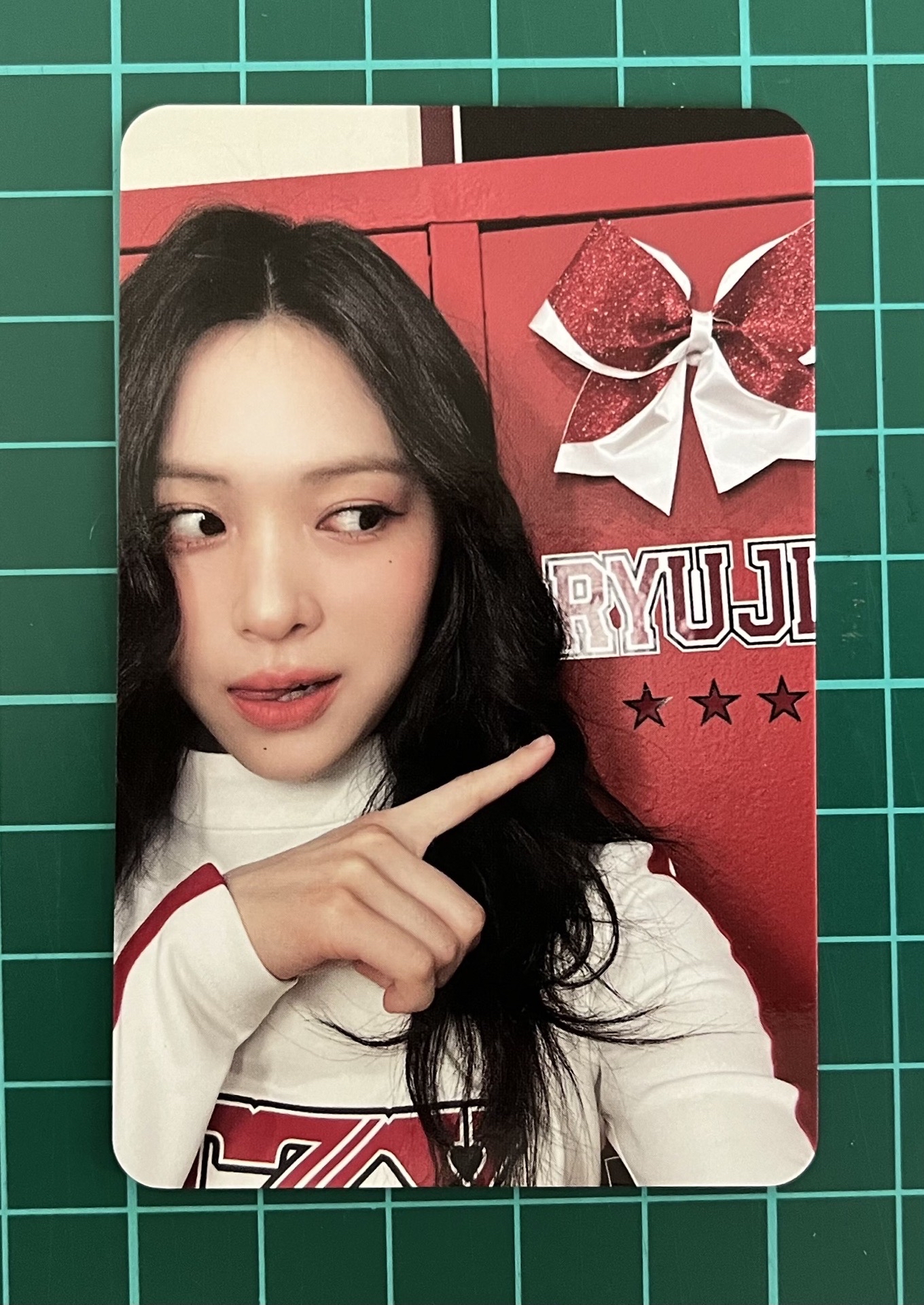 ITZY Ryujin 申留真 會員禮卡