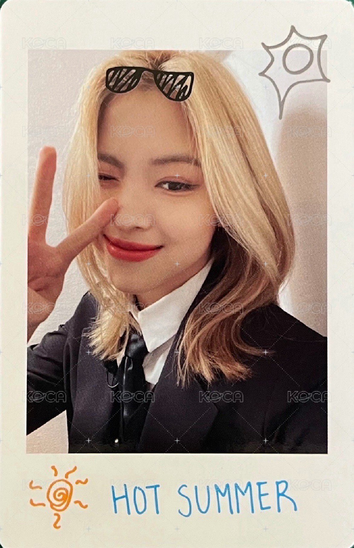 ITZY Ryujin 申留真 周邊卡