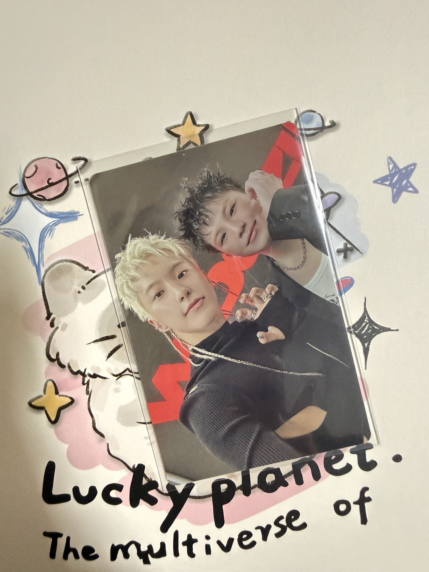 HxW<BEAM>專輯卡 雙人卡