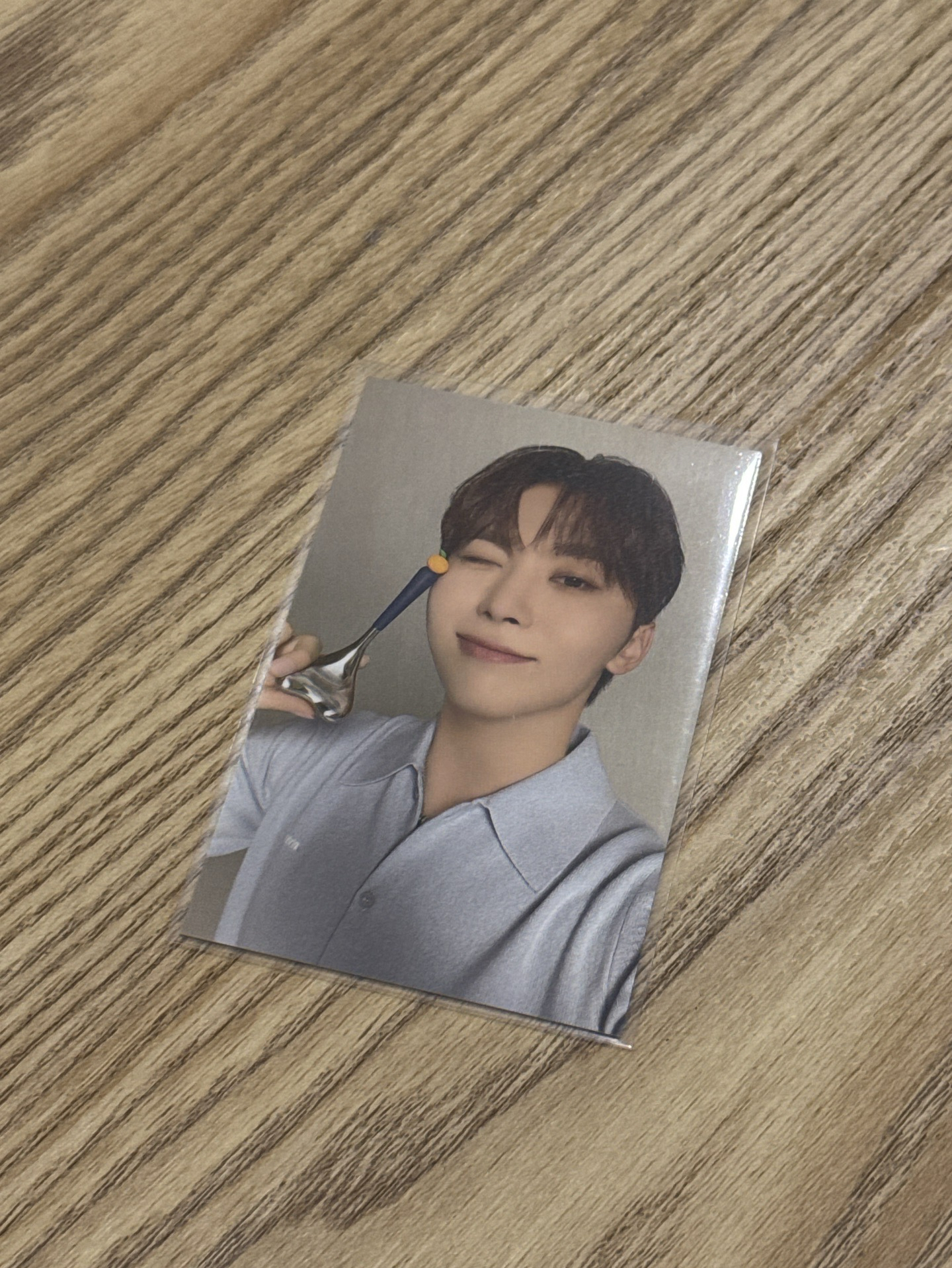 Seventeen 夫勝寛 自製周邊 刮痧棒小卡