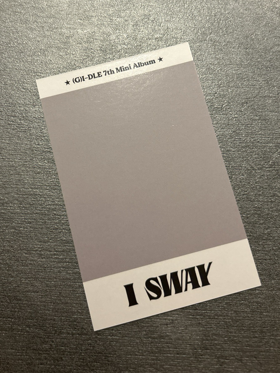 I SWAY sr1.0幸運卡 米妮、雨琦