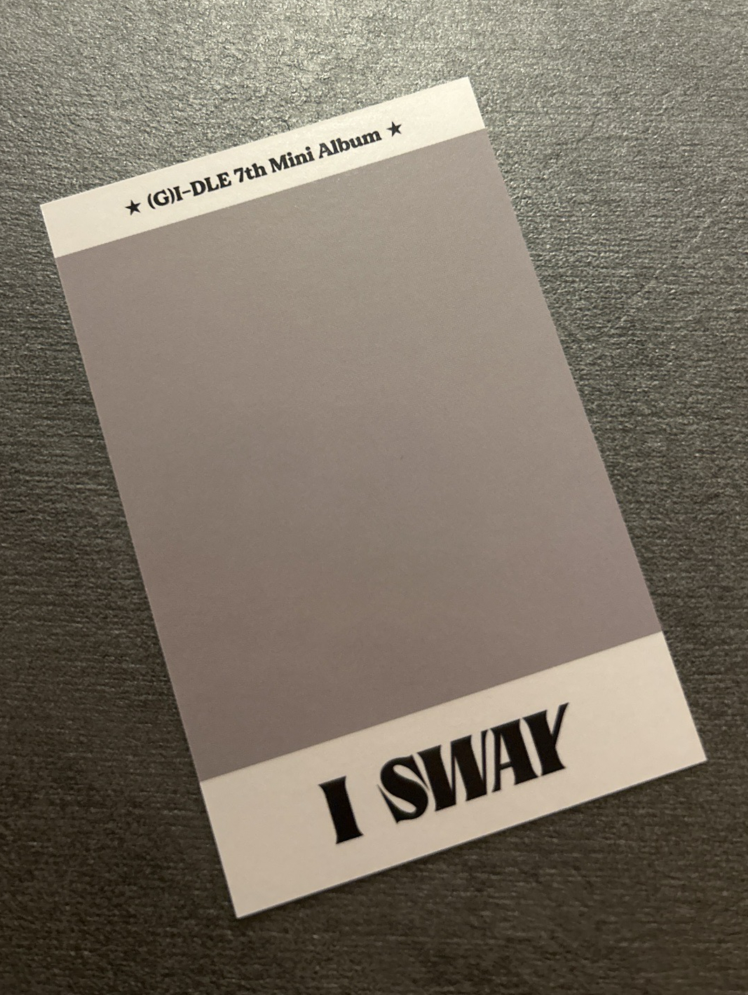 I SWAY sr1.0幸運卡 米妮、雨琦