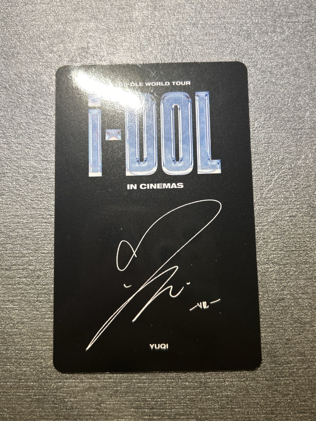 24演唱會 iDOL 電影卡 