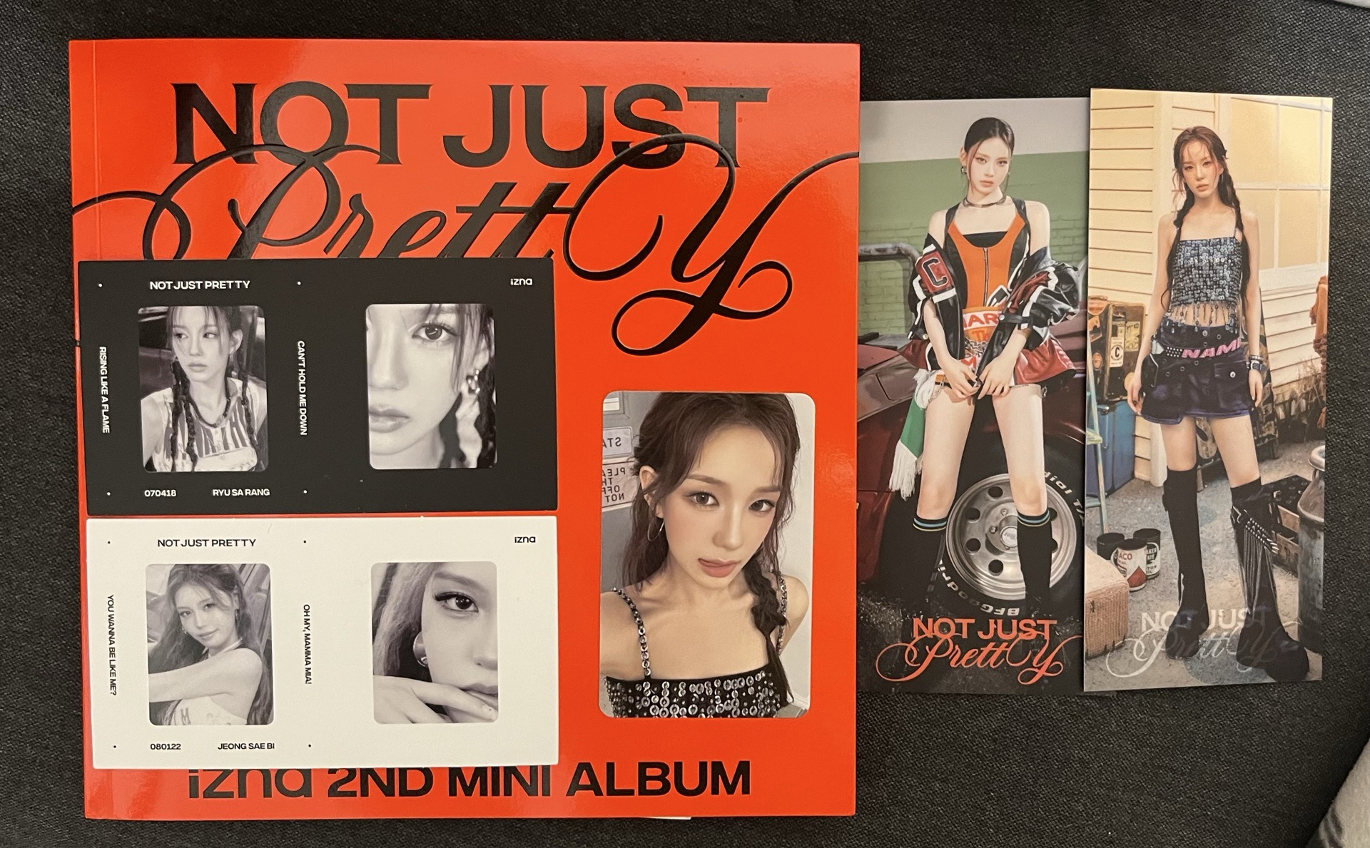 izna not just pretty紅版 柳莎朗 小愛 sarang 迷二 專輯