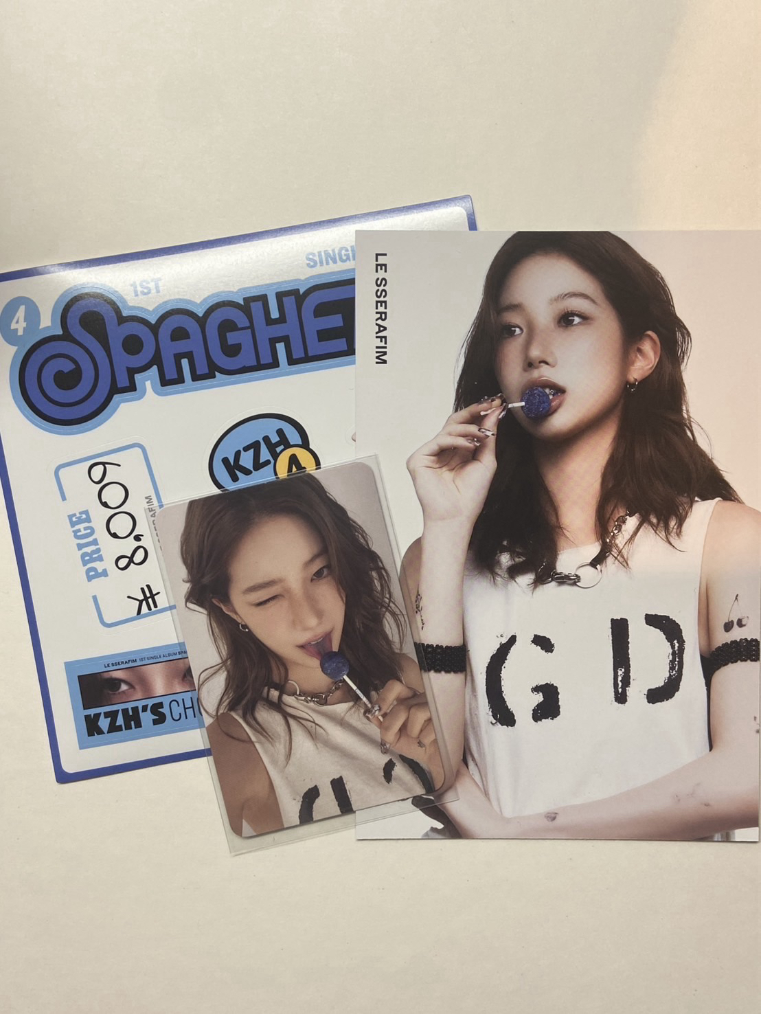 SPAGHETTI 專輯卡 ver.單封 (Kazuha)