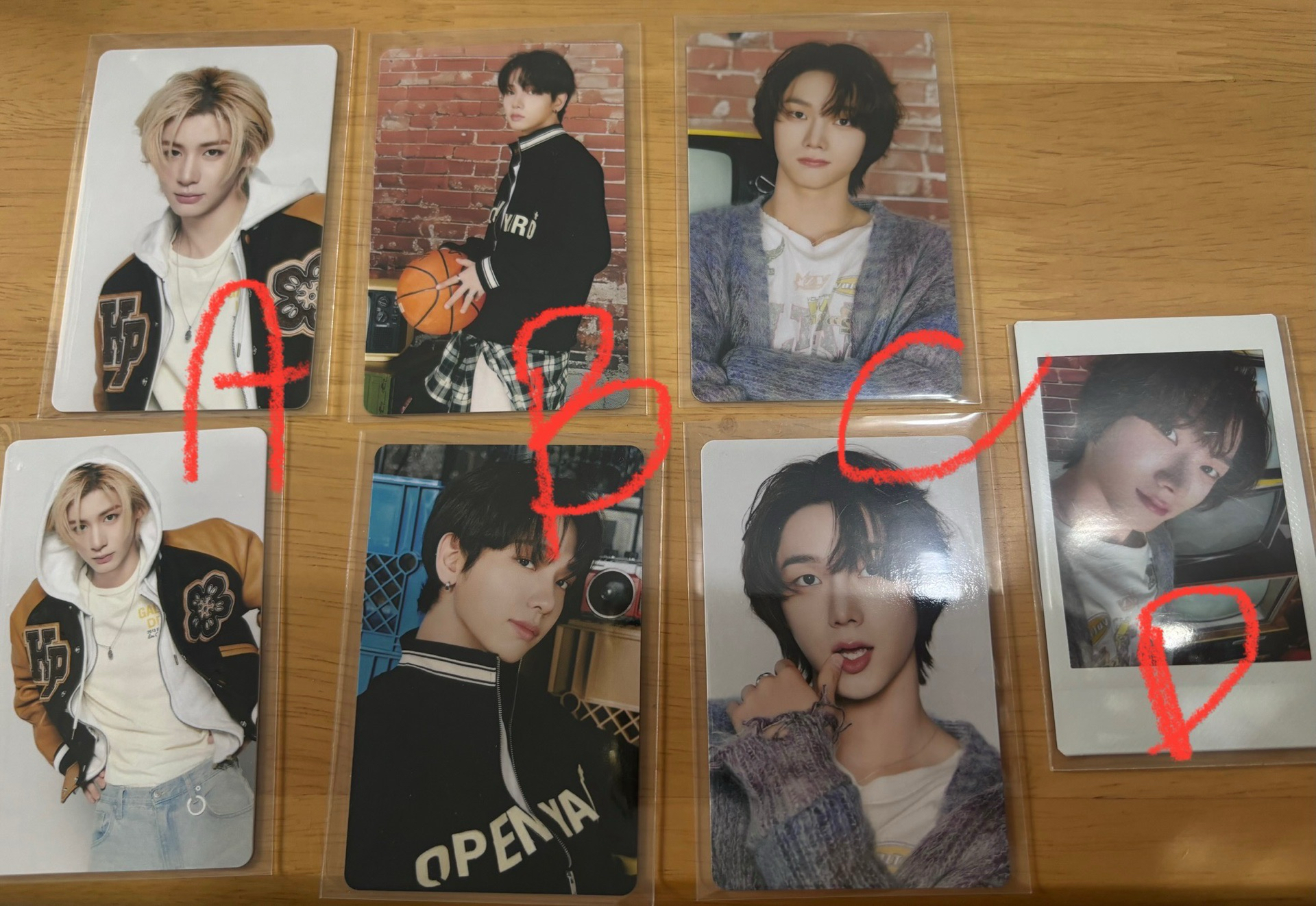 knock on 日巡 隨機卡包