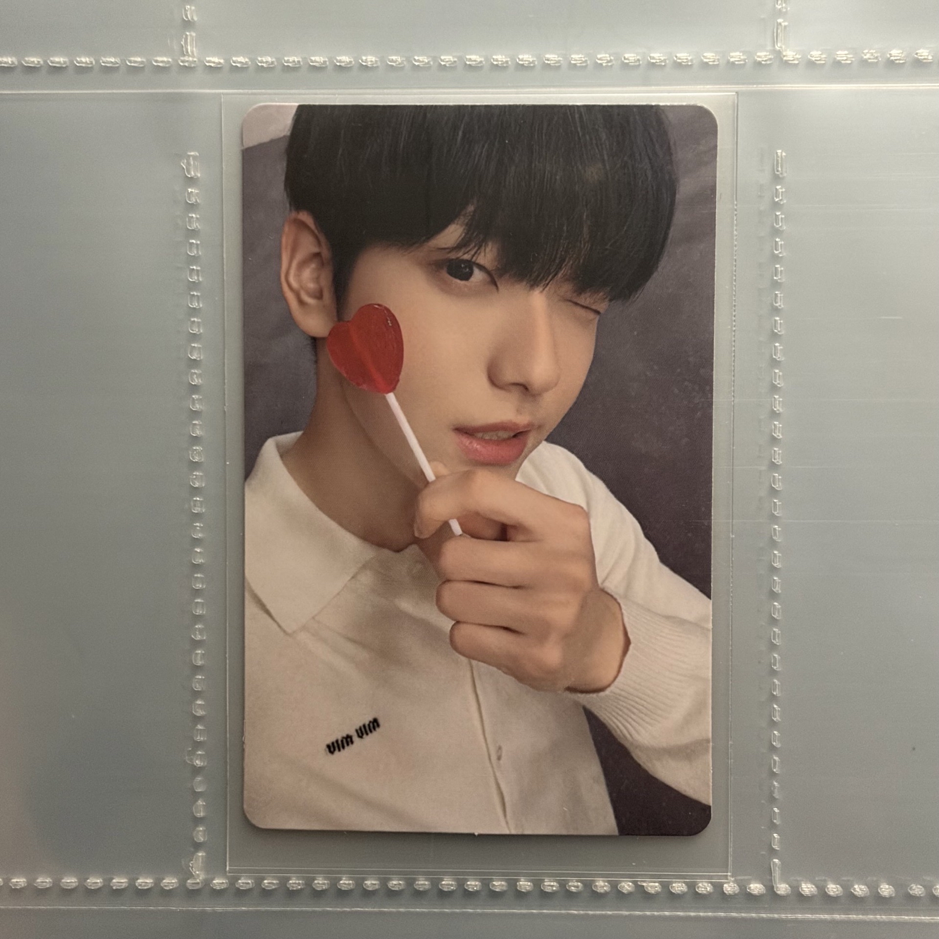 TXT 迷七全專 秀彬小卡 太顯紅心卡