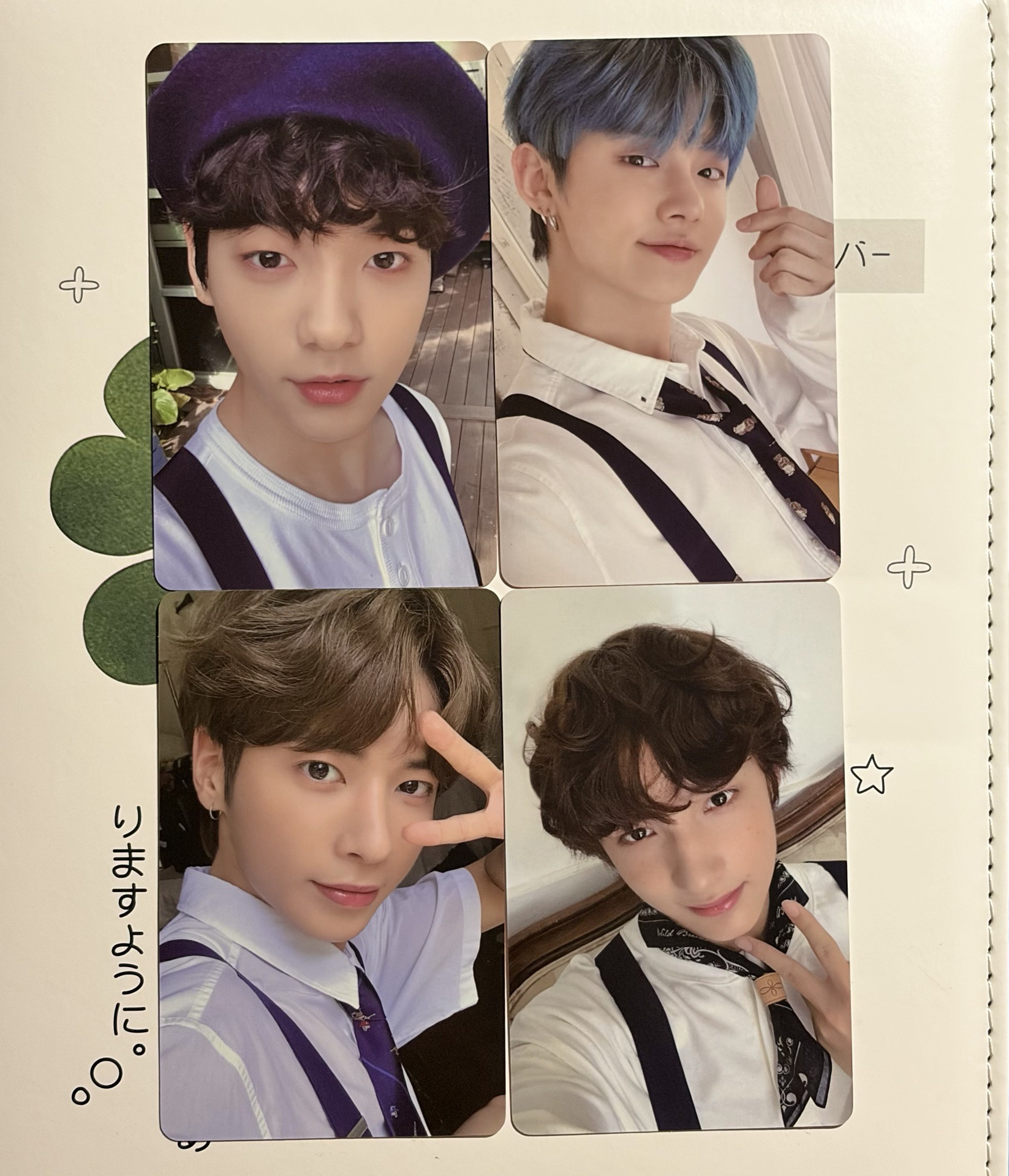 TXT 2020年曆卡一套（無圭）