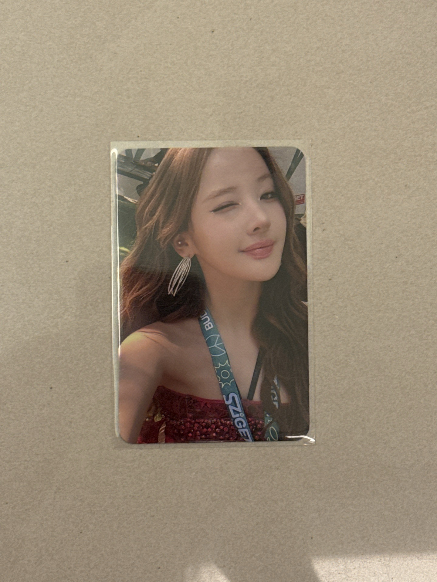 音樂節造型幸運卡