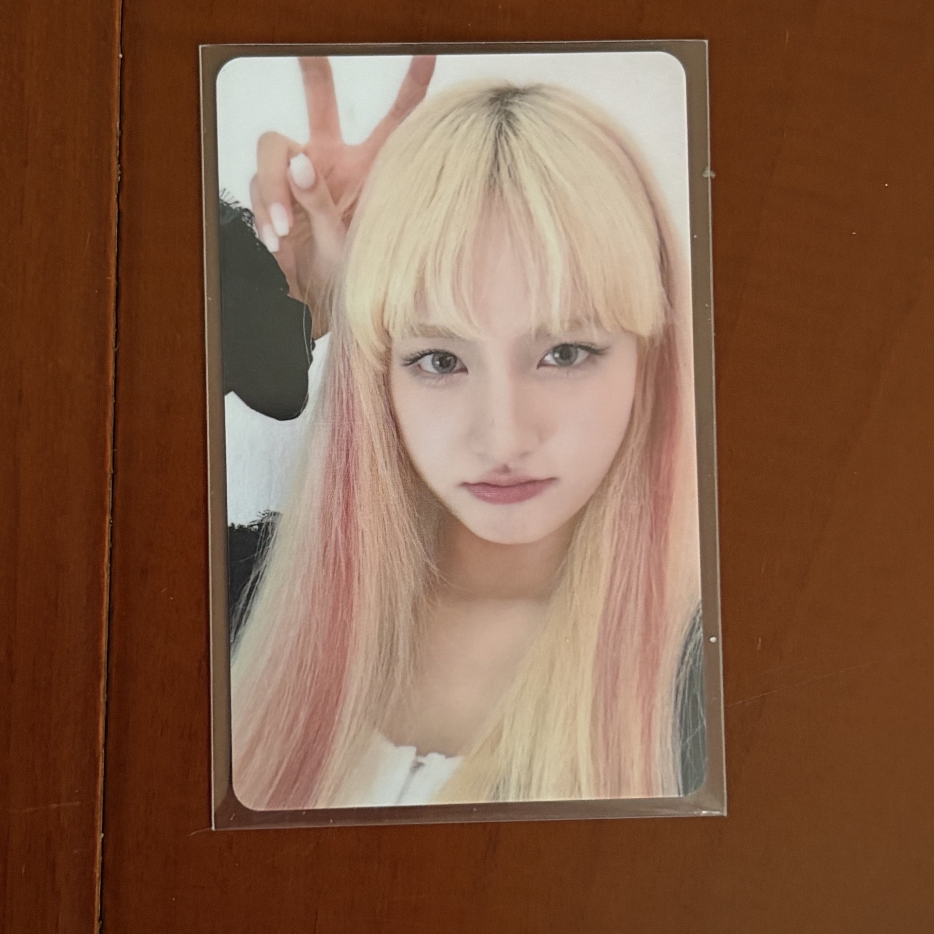 專拍 IVE LIZ ELEVEN WD幸運卡栗