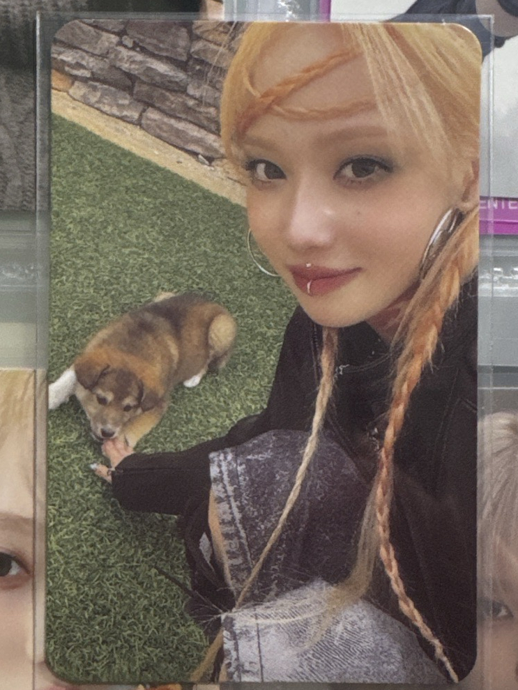 aespa Armageddon zina ver. winter 專輯小卡