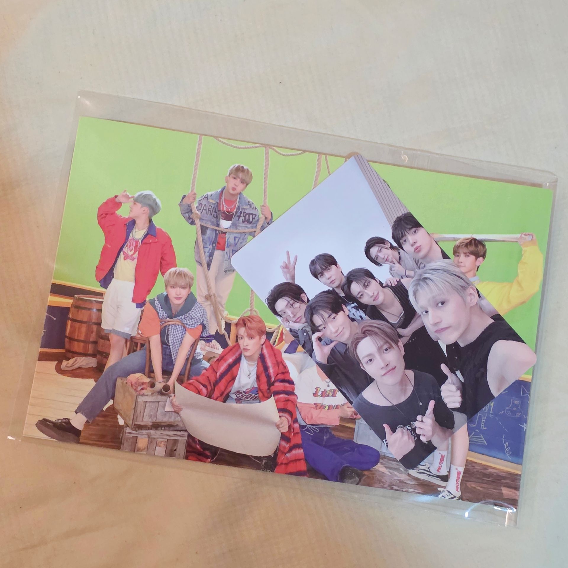 ATEEZ 8 ROOM 七周年線下快閃店 入場團卡&明信片