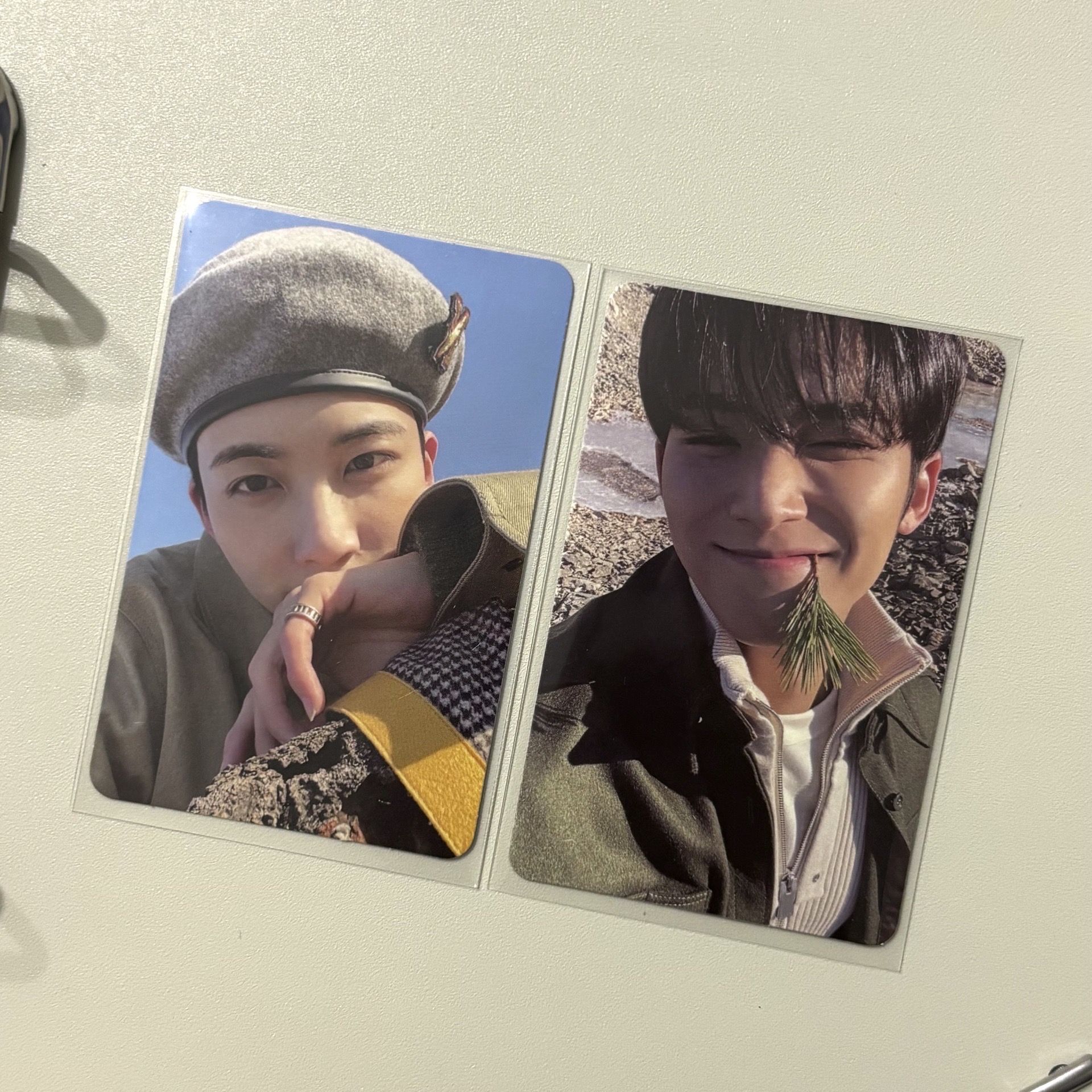 SEVENTEEN 正規四專卡 咬草奎 貝雷帽漢 尹淨漢 金珉（玟）奎