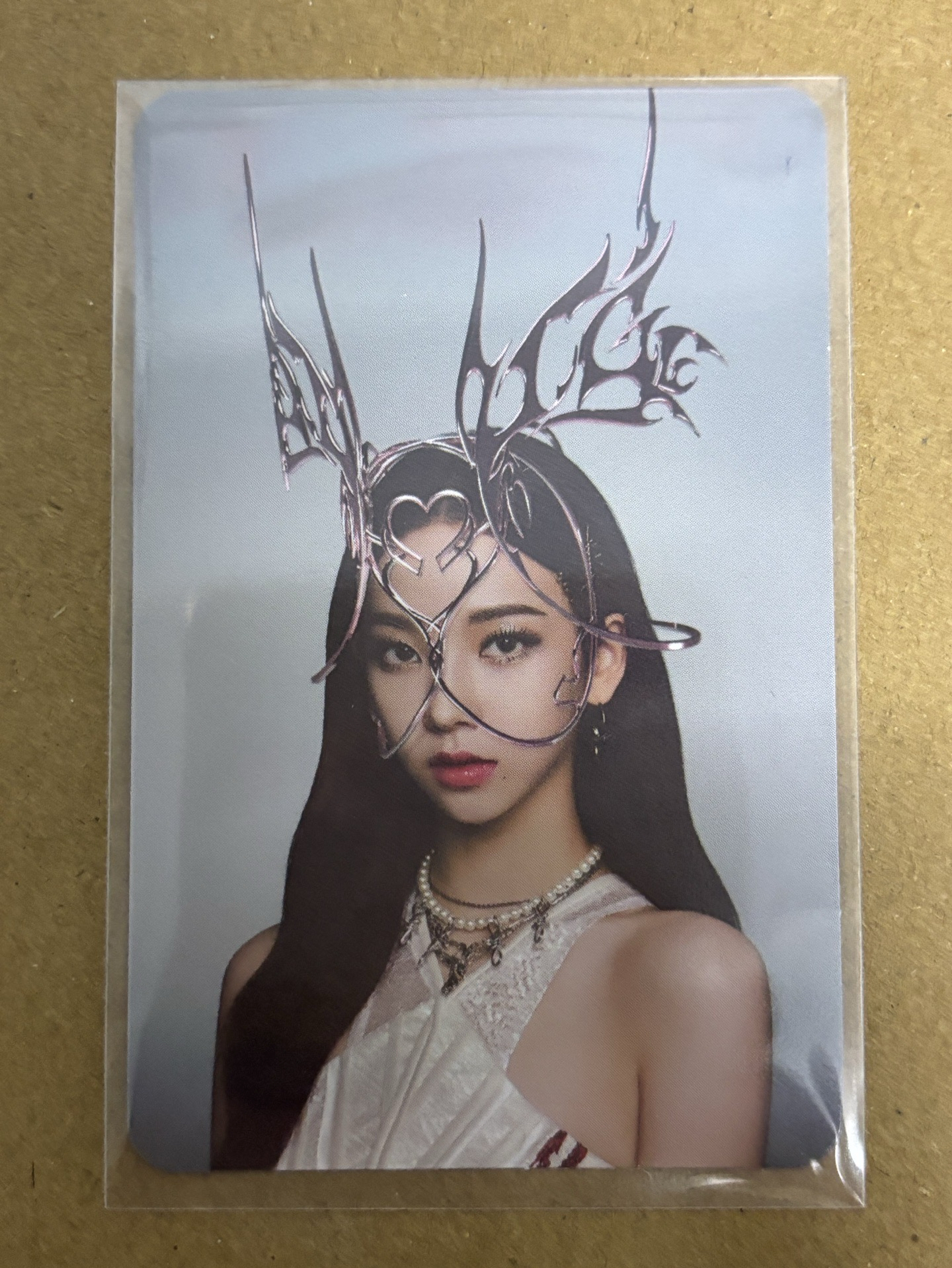 aespa Karina 柚子 Savage 專輯卡 p.o.s ver. 面具柚-40