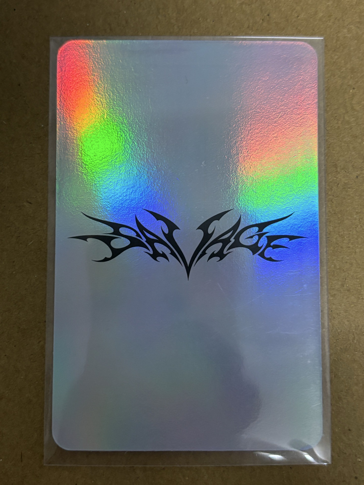 aespa Karina 柚子 Savage 專輯卡 p.o.s ver. 面具柚-50