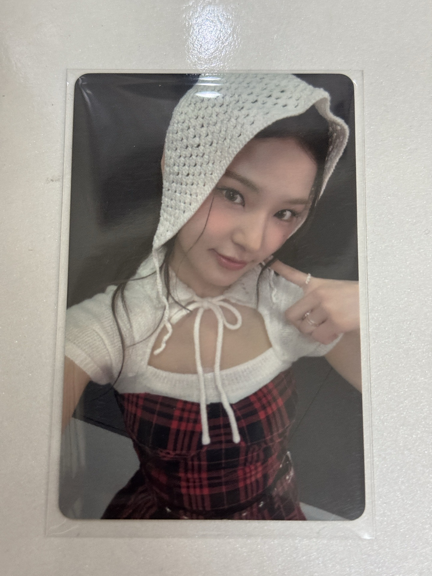 izna KCON 隨機卡 頭巾麥