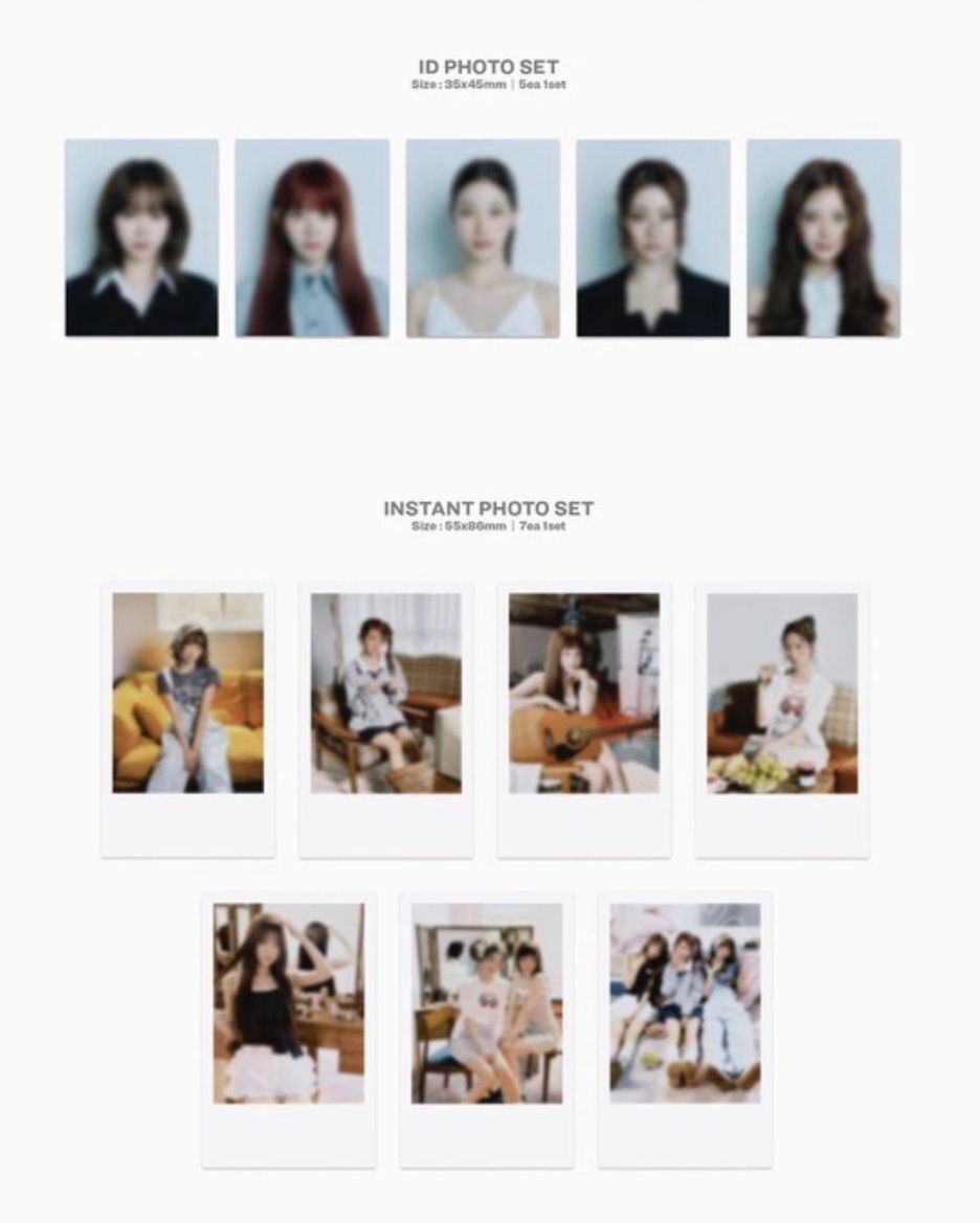 LE SSERAFIM 年曆組拆售