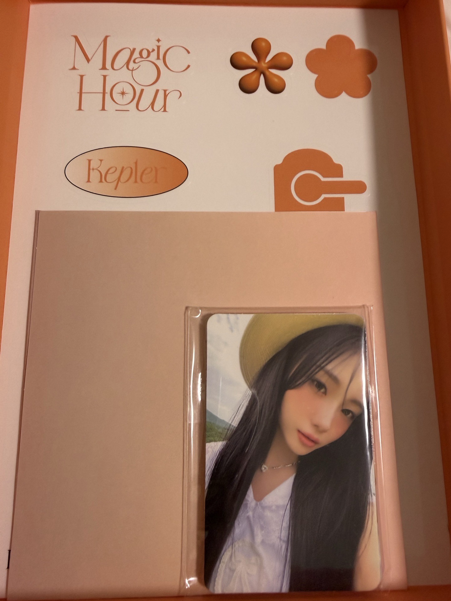 【半賣半送】Kep1er 迷五 橘版 空專+預售禮+恩婷專卡